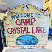Crystal Lake Sign from Friday the 13th