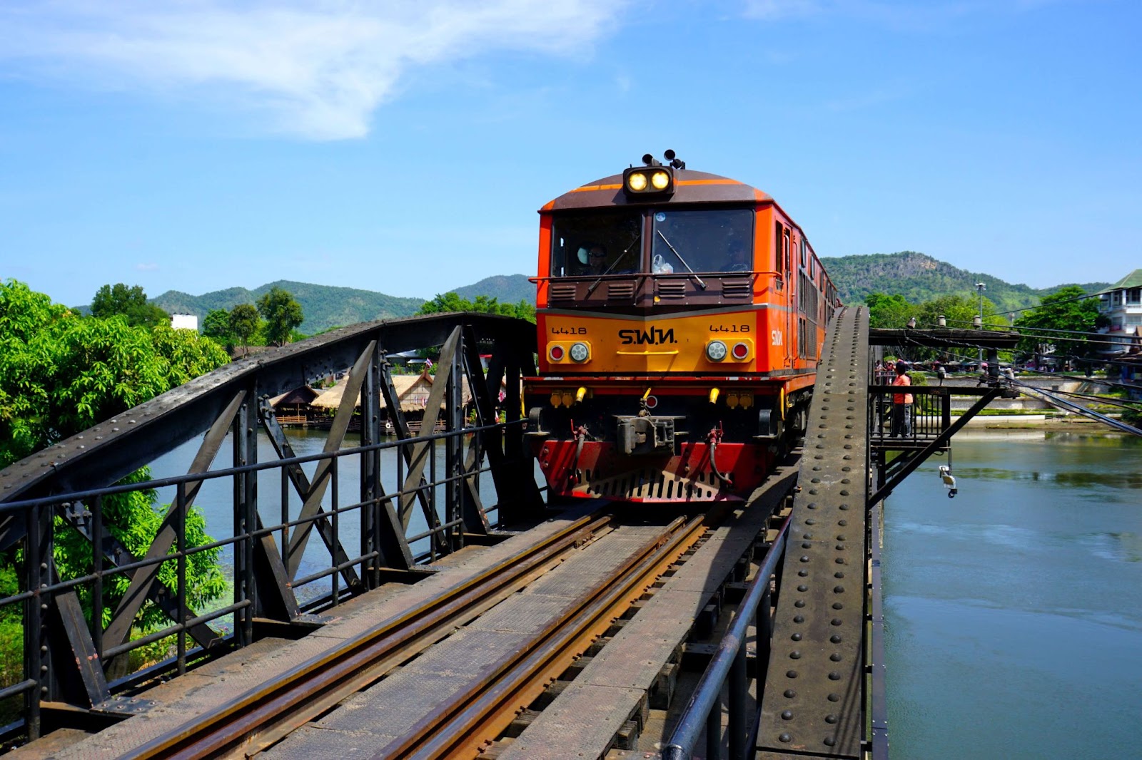 the death railway, bridge on the river kwai