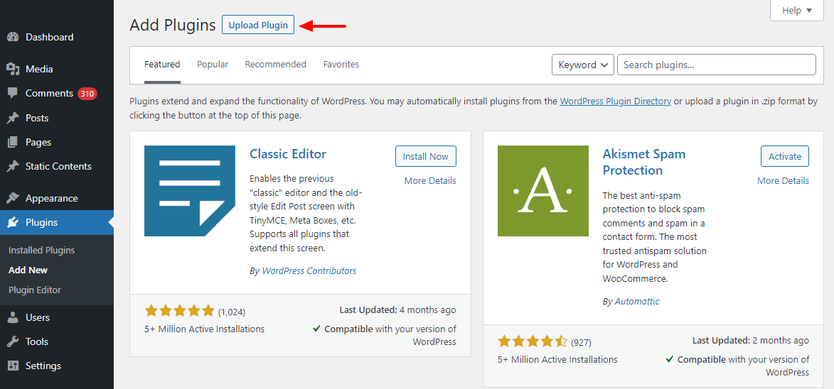 carregar plugin de afiliado slicewp para wordpress