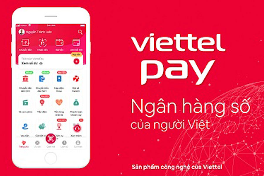 Ứng dụng thanh toán di động ViettelPay
