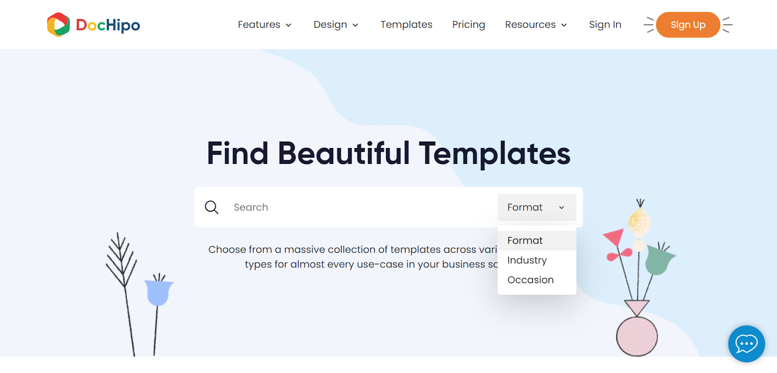DocHipo Templates Page