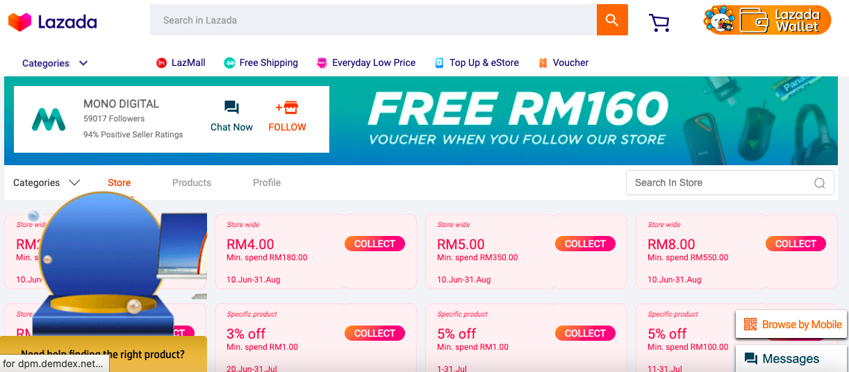 Best Lazada Store Examples￼
