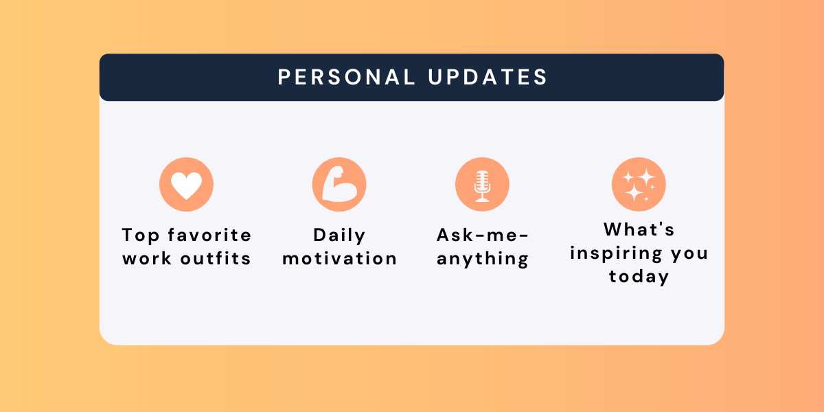 persoal updates, work outfits, daily motivation, ask-me-anything, inspire you