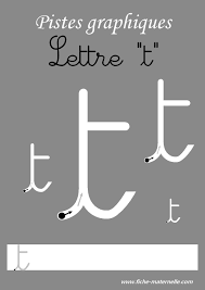 Image result for écrire la lettre t
