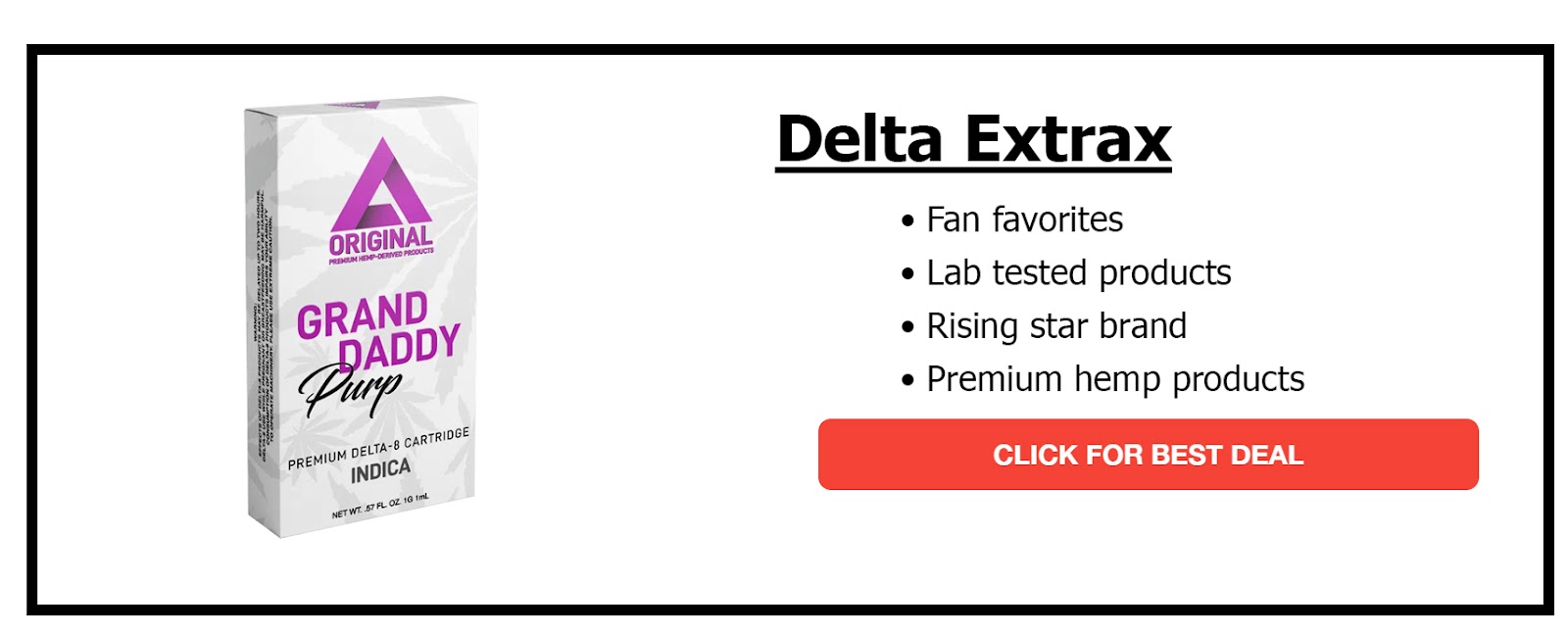 delta extrax delta 8 carts