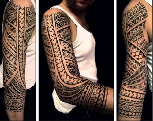 Ornament Sleeves  Full Sleeve Tattoo