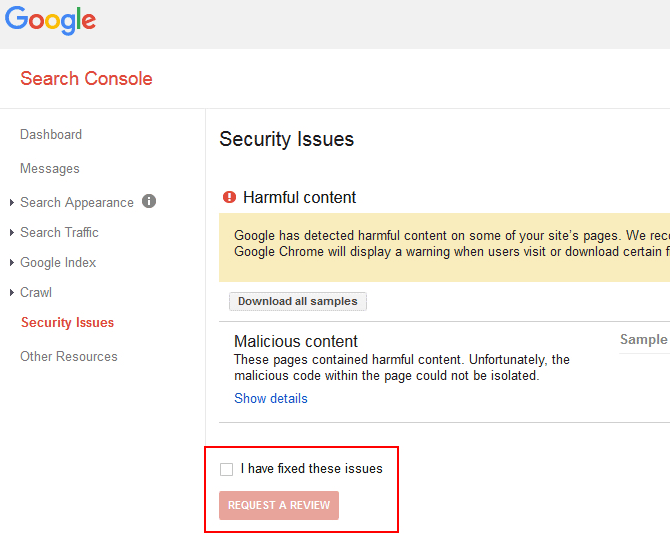 Google Search Console is a free service offered by Google that helps you monitor and maintain your site's presence.