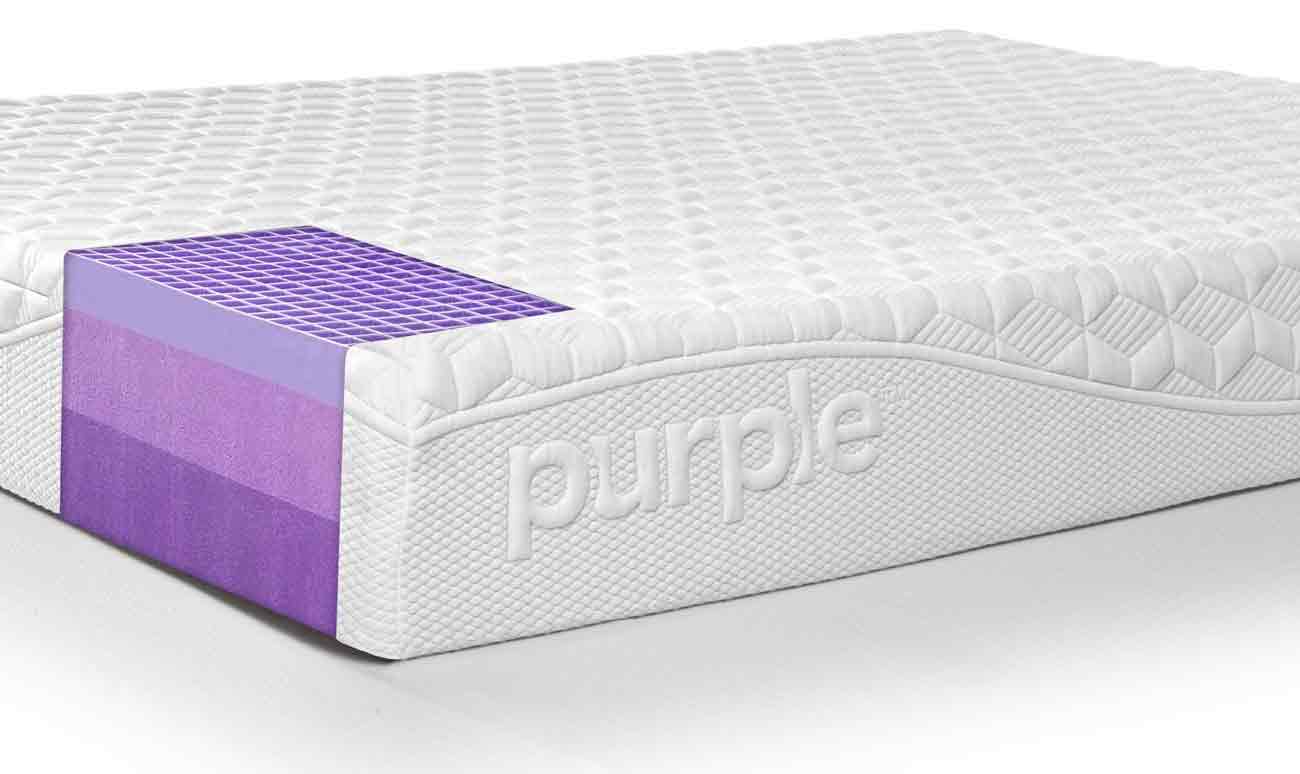 purple mattress interior