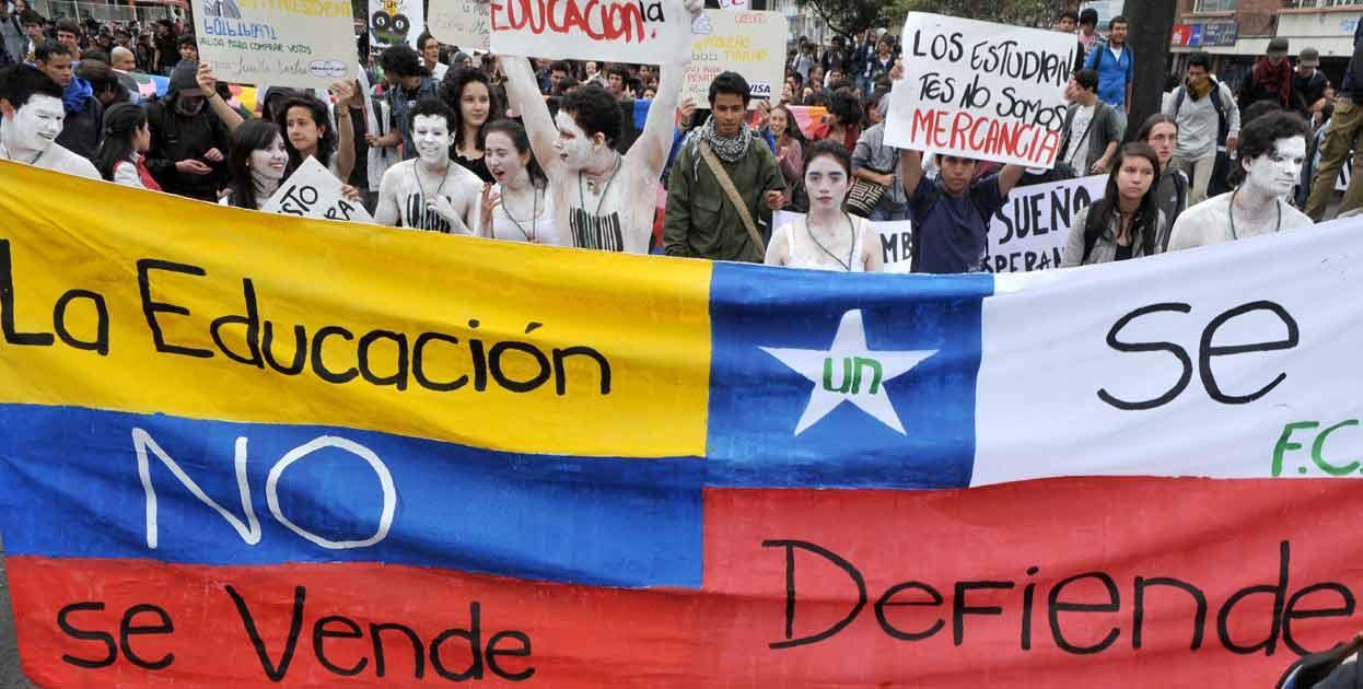 Represión de movilizaciones por la educación en América Latina” (Programa  especial de ALER)