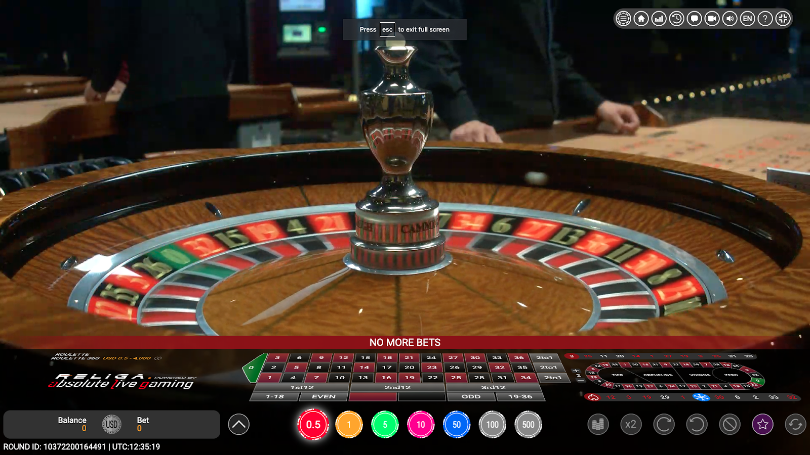 Coinslotty casino game: live roulette