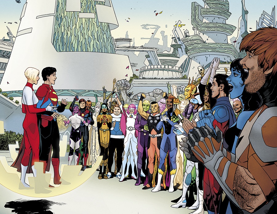 Legion of Superheroes panel