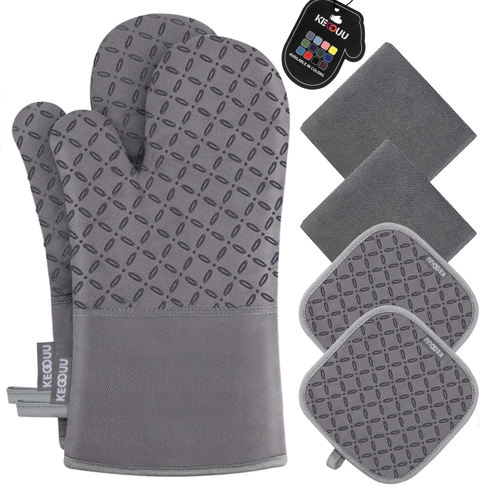 KEGOUU Oven Mitts and Pot Holders