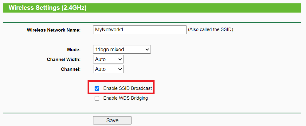 Home Wi-Fi Network