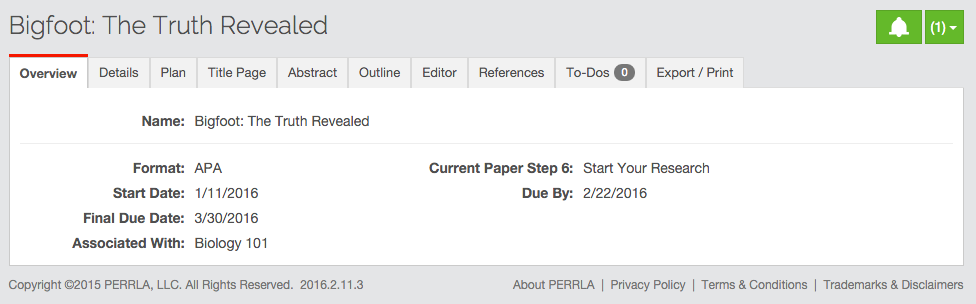 perrla writing