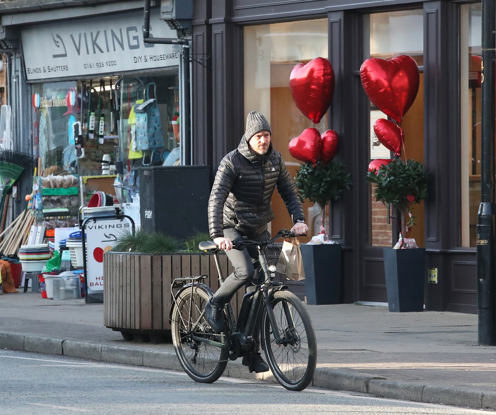 And there were some appropriately themed balloons in the background