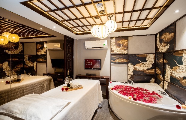 Không gian tại massage quận 2
