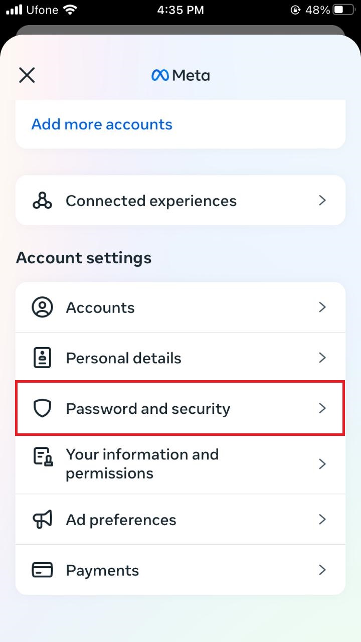 password and security