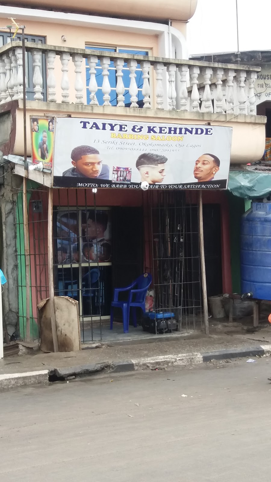 Taiye & Kehinde Barbing Saloon