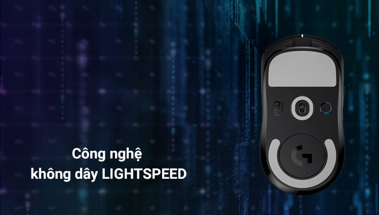 Chuột không dây gaming Logitech G Pro X - Super Light (Đen) | Công nghệ không dây hiện đại 