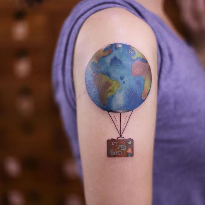 30 nouvelles idees de tatouages de voyage 24