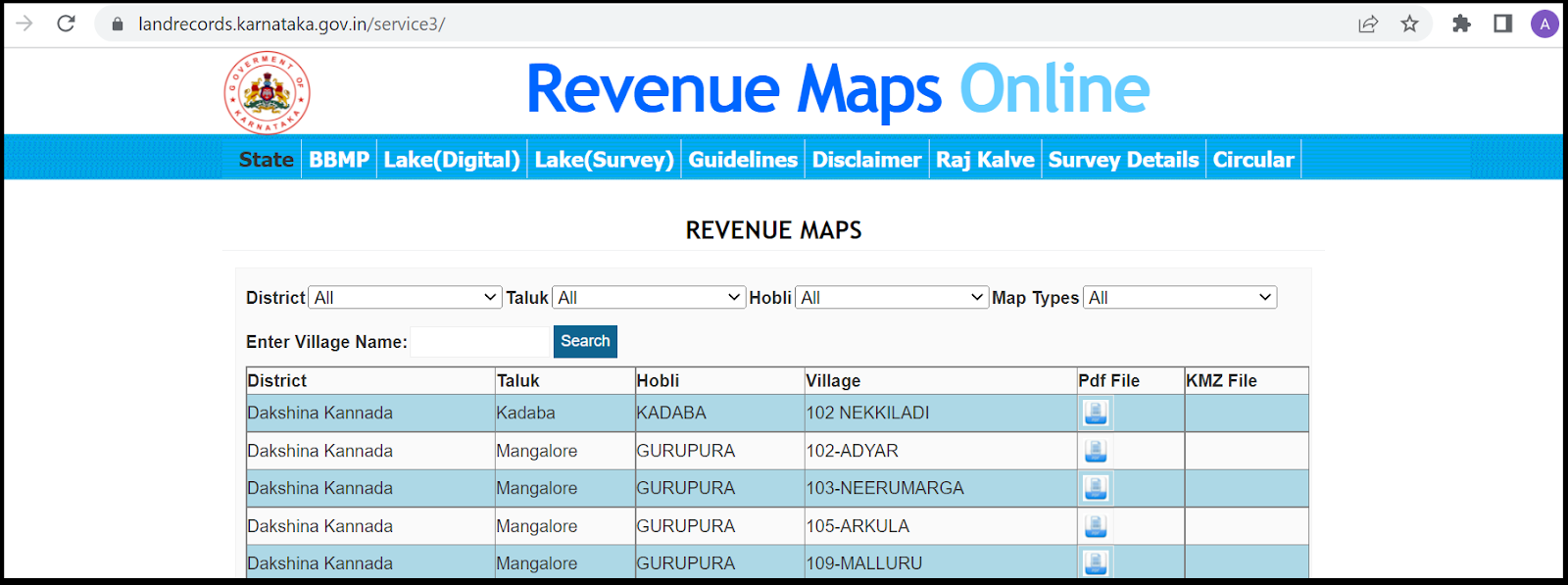 bhoomi land records