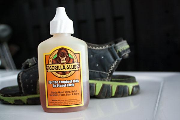 gorilla glue sneakers