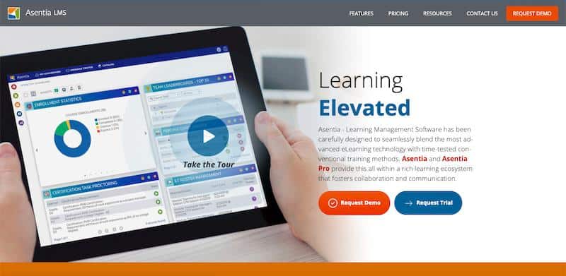 Asentia LMS - modern online learning technology