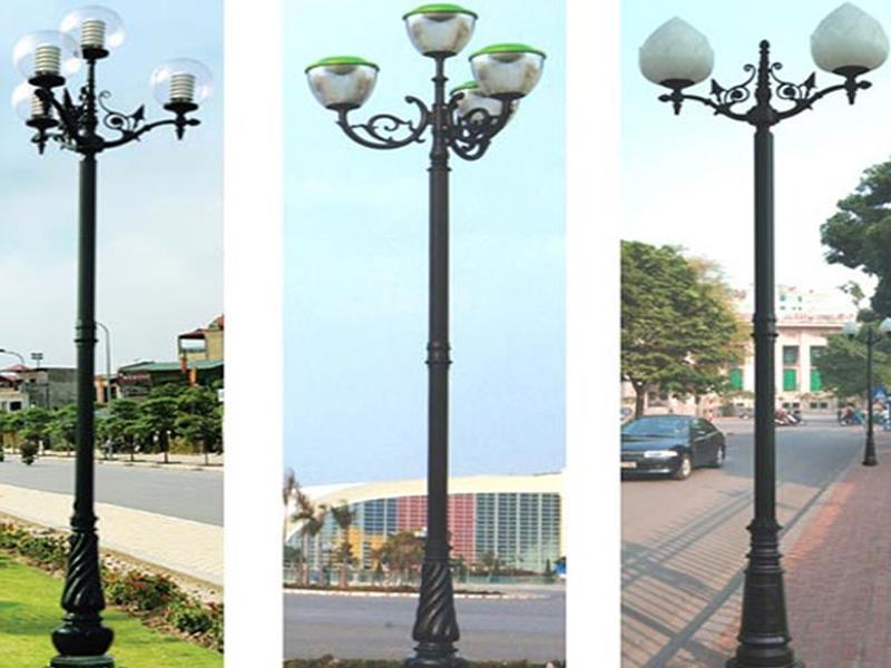 Cột đèn sân vườn đạt tiêu chuẩn chất lượng của Phan Nguyễn