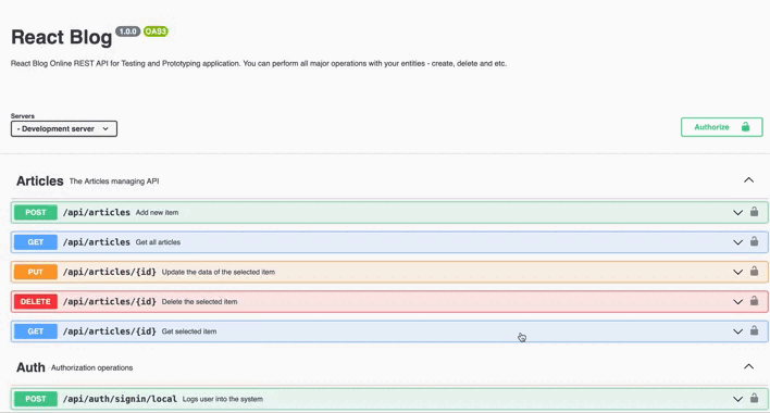 API Documentation Swagger Working With App Flatlogic Doc