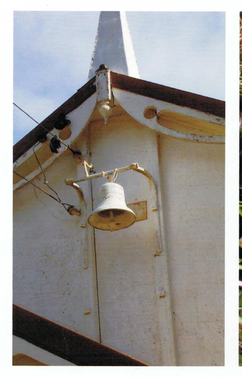 Skardon’s Bell at the Bishopsbourne Holy Nativity Church, Tasmania