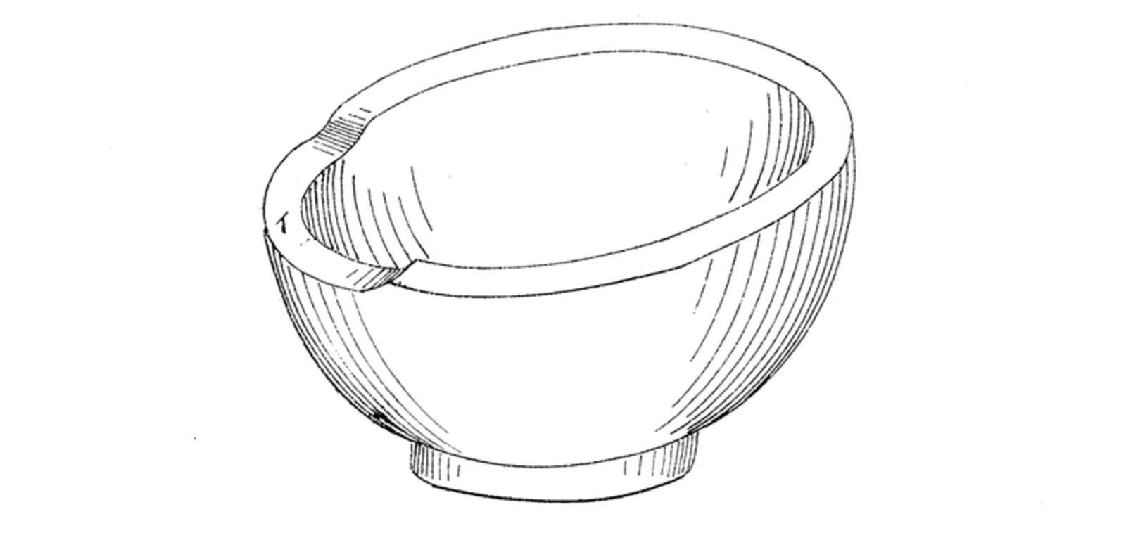 陶製米搗臼 特許図面