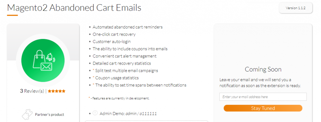 flawless Magento abandoned cart email extension