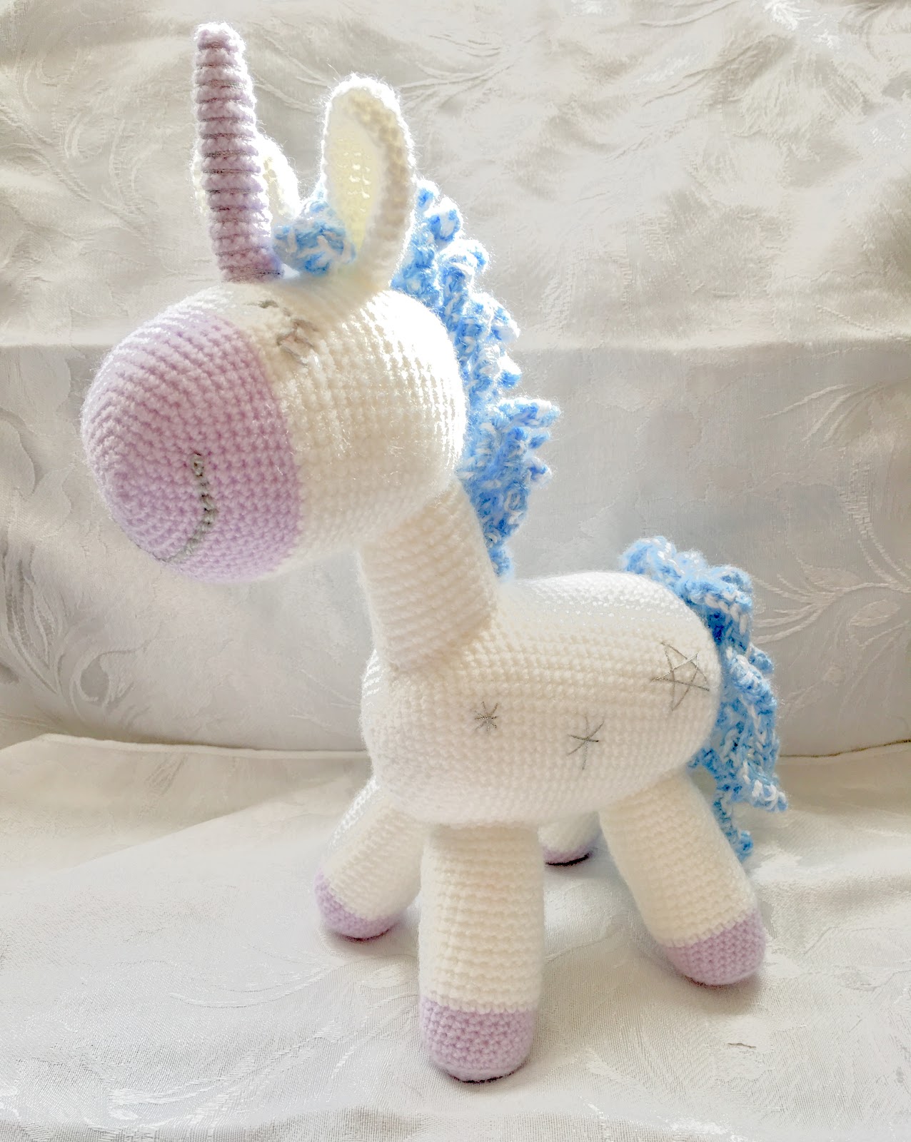 Jasmine the Unicorn Crochet Pattern - Free
