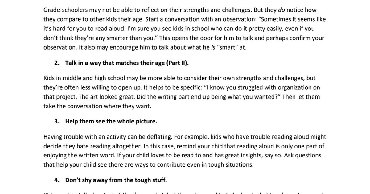 11 Tips for Talking to Your Child About Strengths and Challenges.pdf