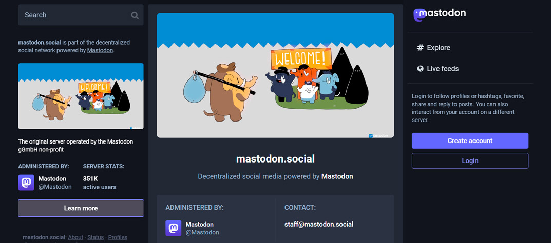 alternativas a twitter mastodon