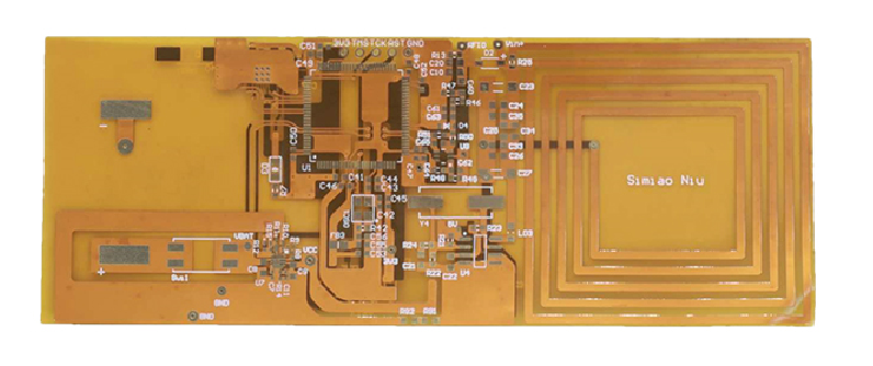 yellow flexible pcb