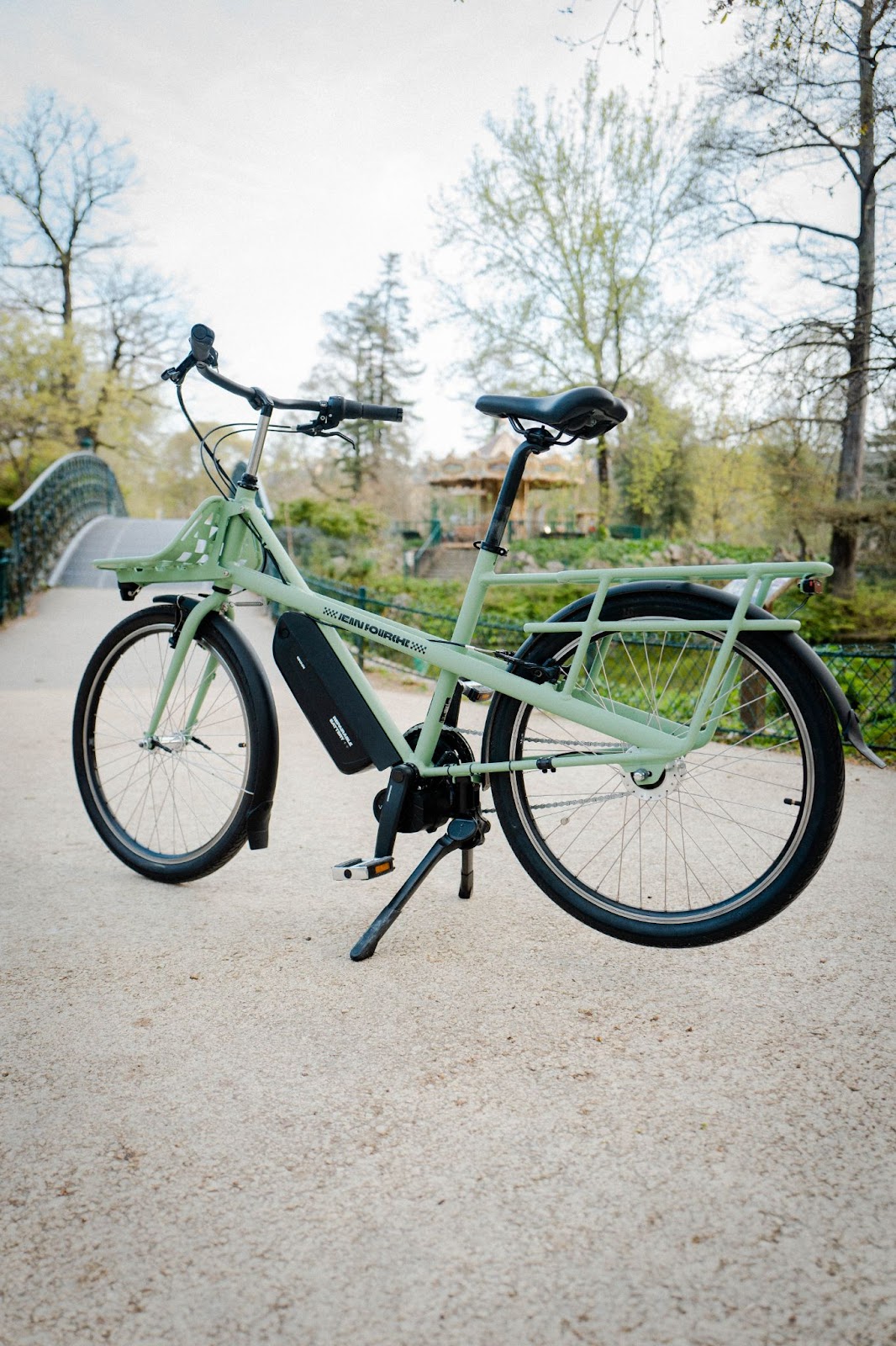 Le vélo cargo électrique Jean Fourche