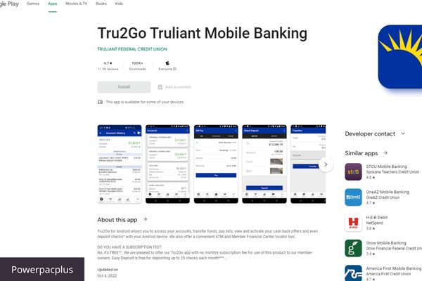 truliant mobile banking on google play