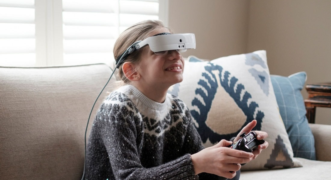 Óculos para pessoas cegas — tecnologia do ano de  nascimento 2018