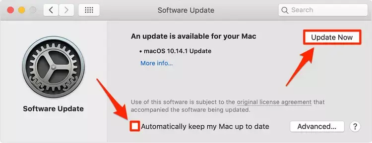 Steps to Update Mac