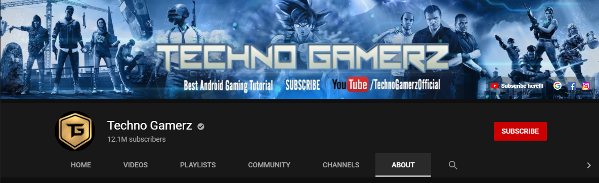 Techno Gamerz YouTube Channel