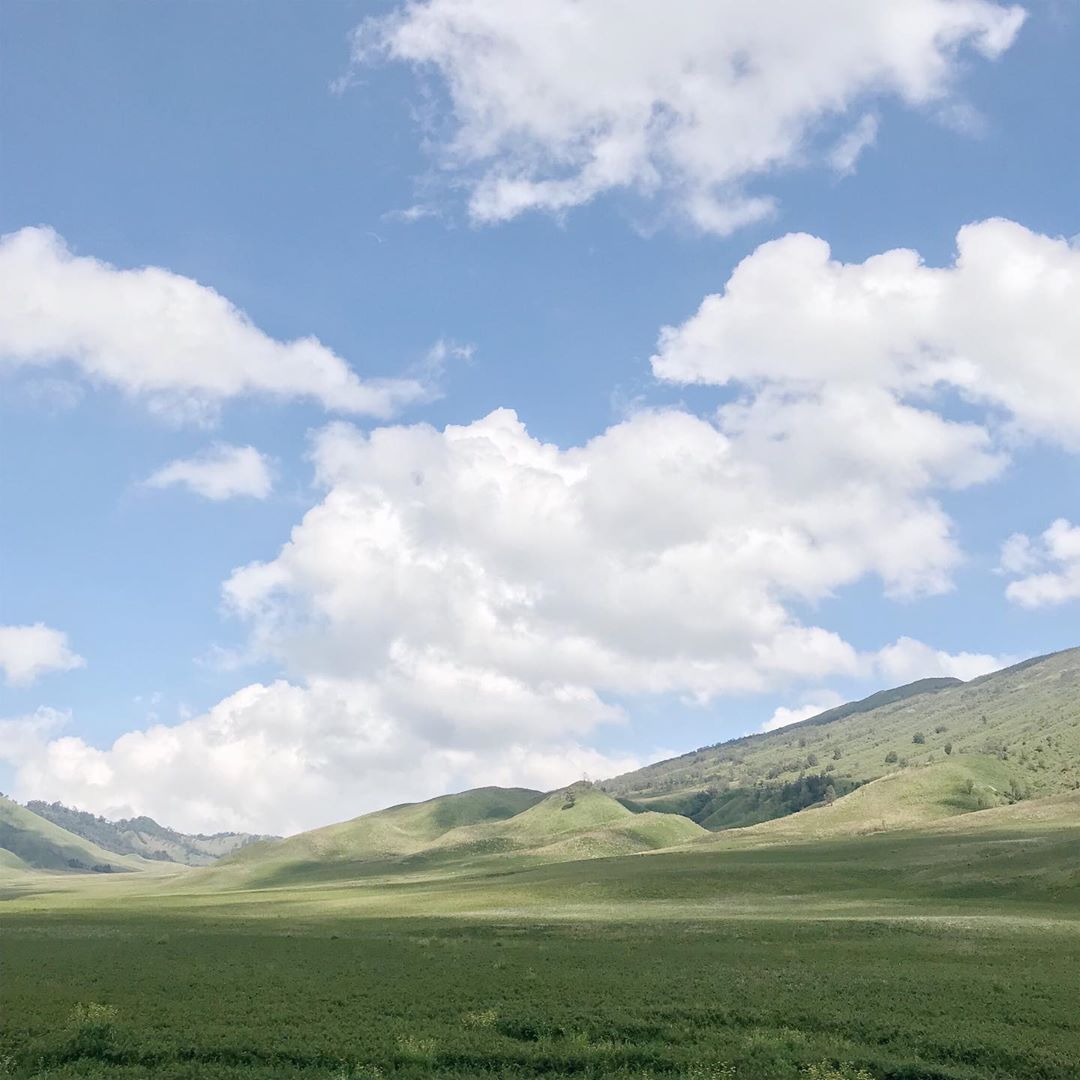 Padang Savana bromo tengger semeru