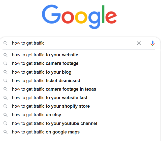 How to increase website traffic? 
