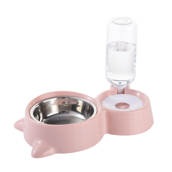 2-in-1 Automatic Drinking Water Bottle Pet Bowl