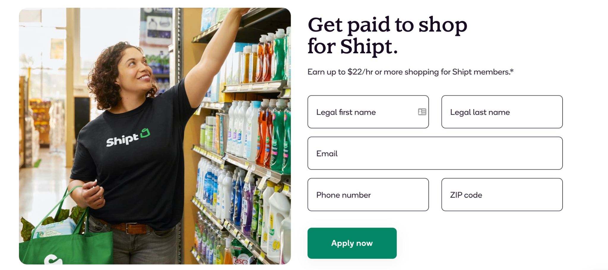 get paid to shop for Shipt