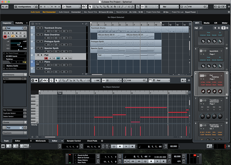steinberg cubase best audio recording software
