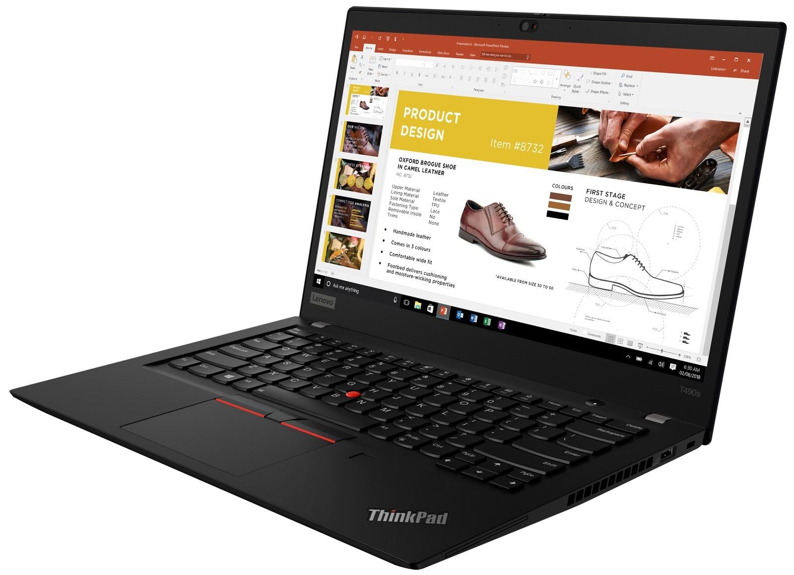 Ноутбук Lenovo ThinkPad T490s Black (20NX0009RT) функционал
