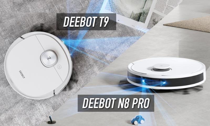 Ecovacs Deebot T9 và N8 Pro