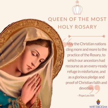 Mary, Queen of the Most Holy Rosary - Archdiocese of New Orleans - New Orleans, LA