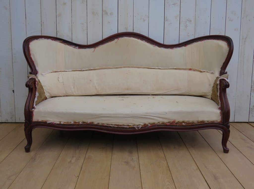 Vintage finds for an upholstery project